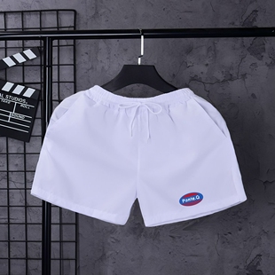 裤 男生休闲速干短裤 夏季 潮牌ins男裤 子 男冰丝学生宽松运动三分裤