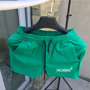 新款 韩版 修身 休闲短裤 痞帅三分裤 2026夏季 精神小伙外穿中裤 潮 男装