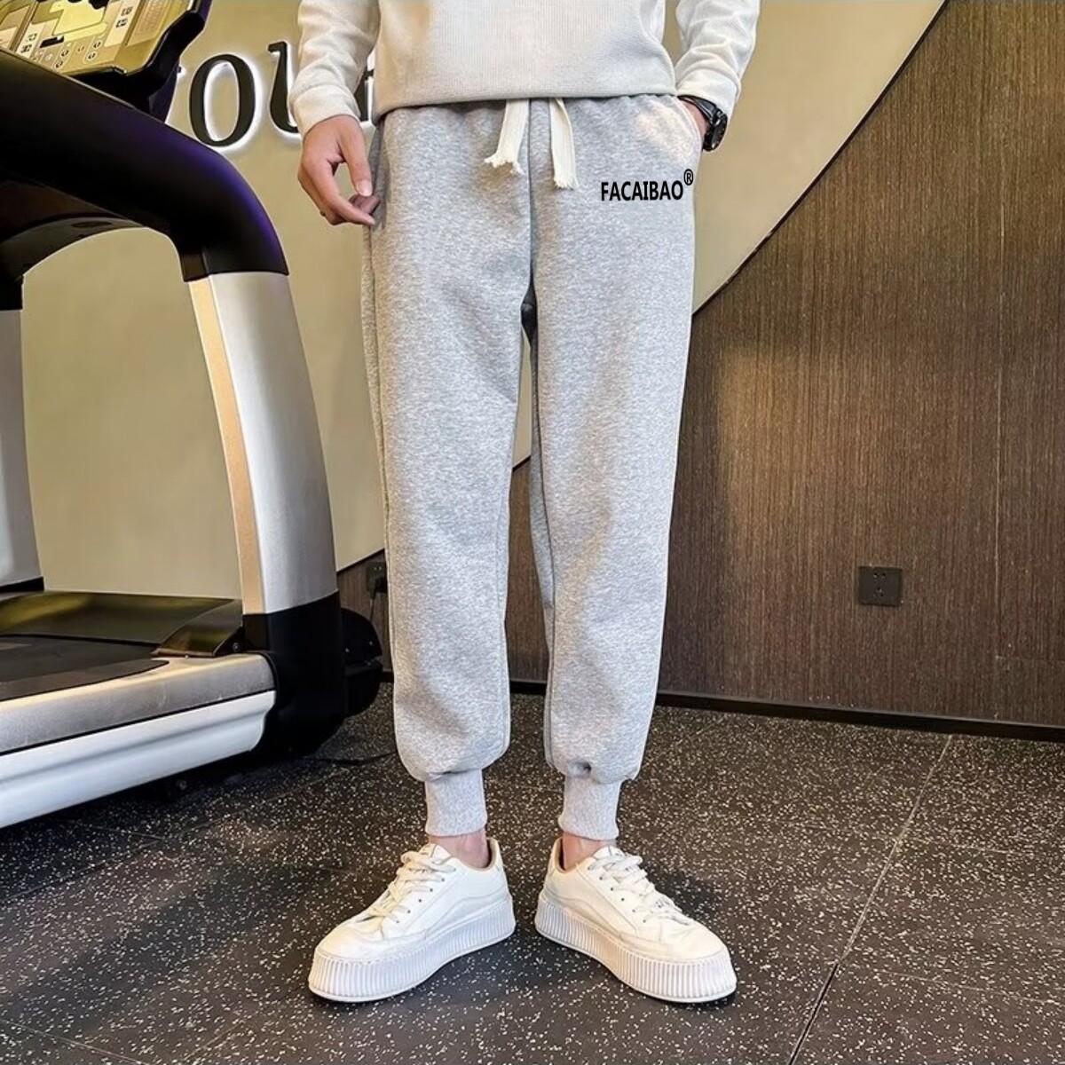 爆款流行卫裤男夏季九分裤子潮牌小脚裤2026新款春秋季运动休闲裤
