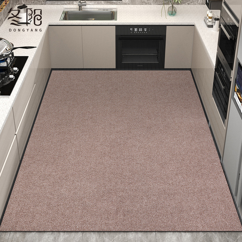 厨房地垫防滑防油可擦免洗地毯