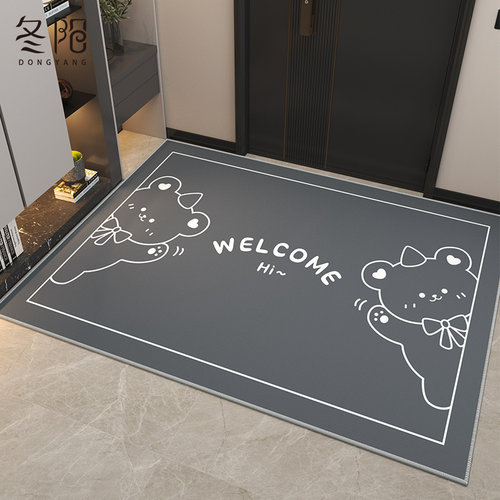 入户门地垫门口脚垫门垫进门2023新款耐脏门外防滑垫子进户门地毯