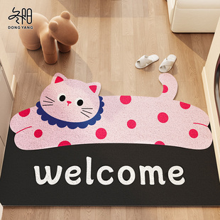 地垫入户门垫进门家用可裁剪大门口防滑脚垫2025新款 丝圈玄关地毯