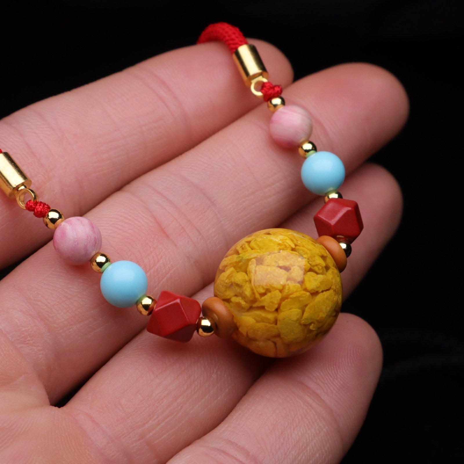 天然原矿雄黄朱砂晶体砂锁骨链透光diy手工编绳吊坠单珠散珠项链,饰品/流行首饰/时尚饰品新,其他DIY饰品配件,淘宝优惠券,粉丝福利购,淘宝优惠卷