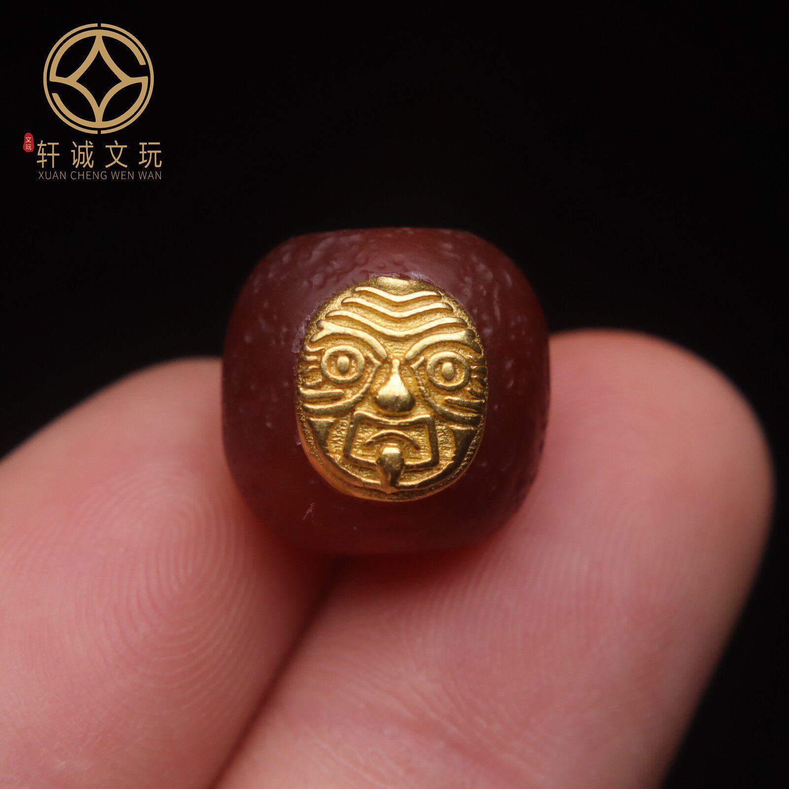 保真凉山满肉满色南红玛镶嵌扎基拉姆瑙桶珠散珠DIY配饰配件