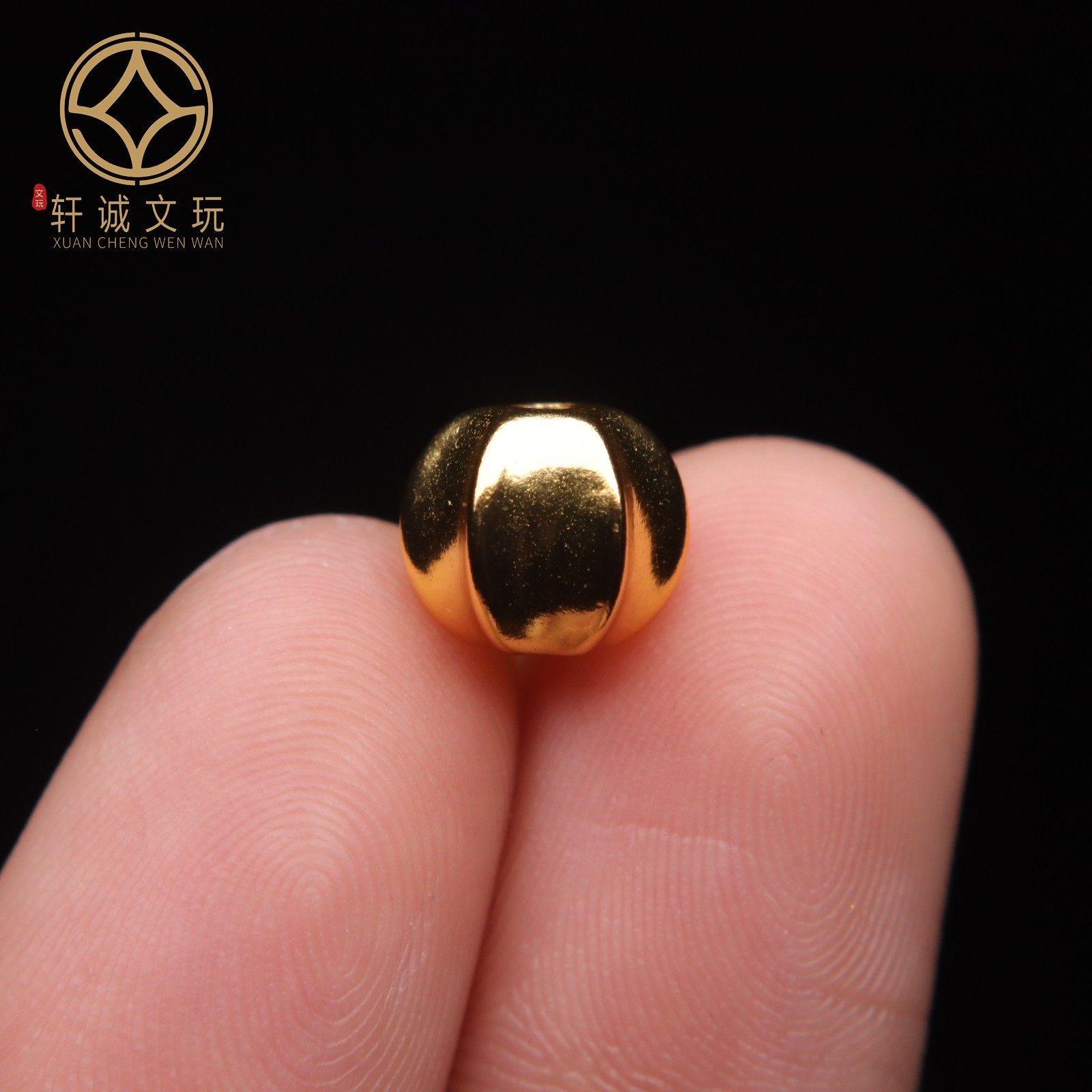 原创足银925银镀金光面瓜珠桶珠隔珠手串手链diy108文玩配珠配饰,饰品/流行首饰/时尚饰品新,银饰配件,淘宝优惠券,粉丝福利购,淘宝优惠卷