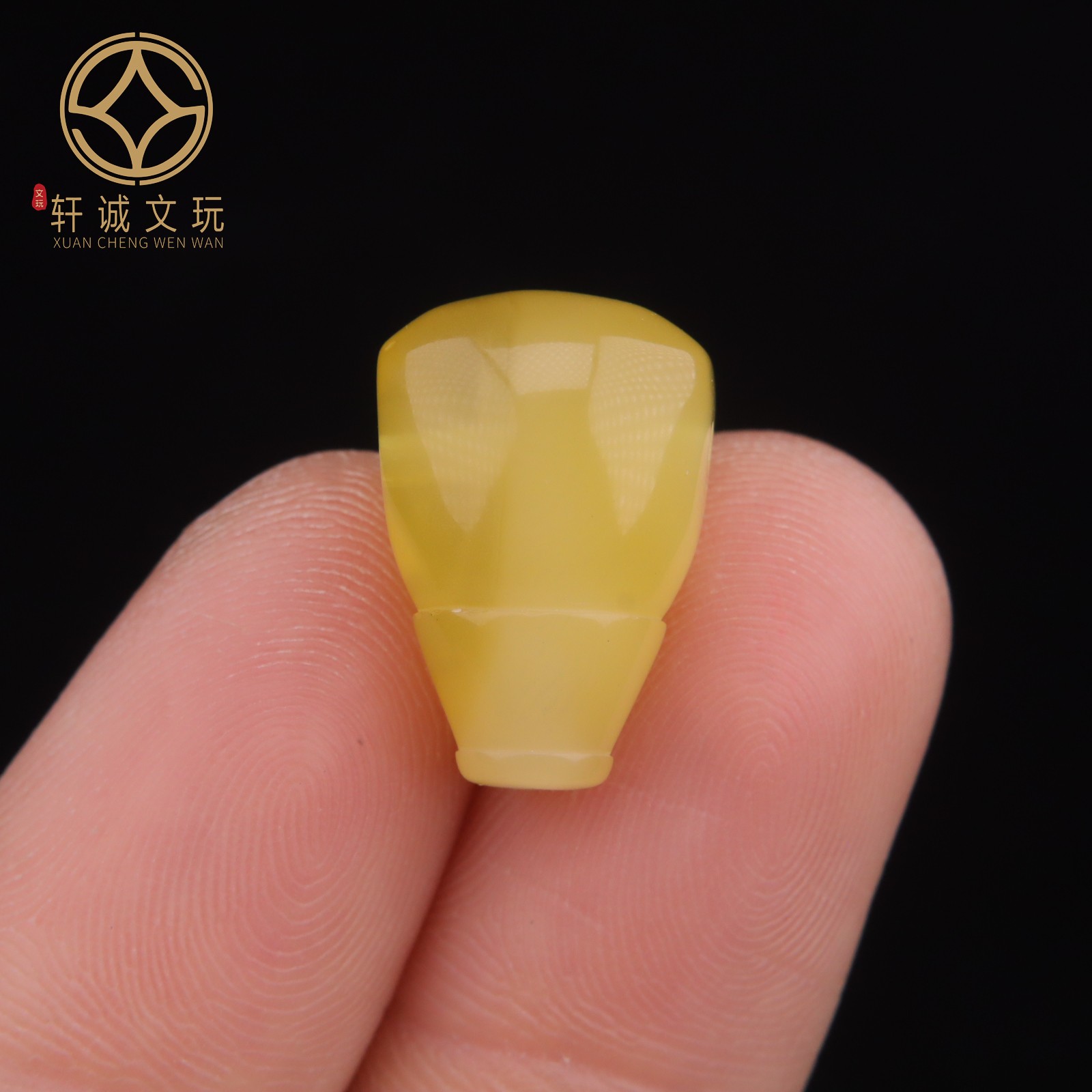 原创天然琥珀蜜蜡原矿俄料三通佛头散珠手串diy文玩配件手链配饰
