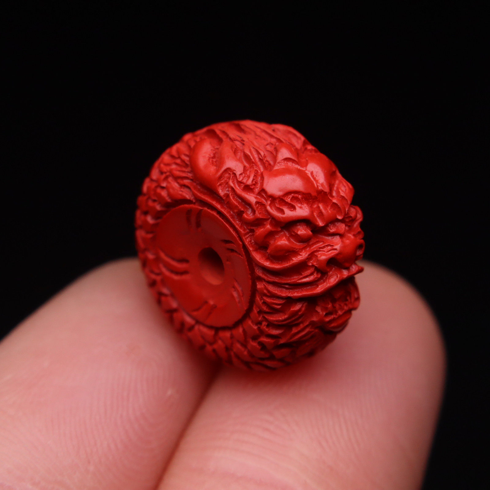 正品保真天然朱砂紫金砂龙扣隔片顶腰珠隔珠金刚星月菩提手串配饰