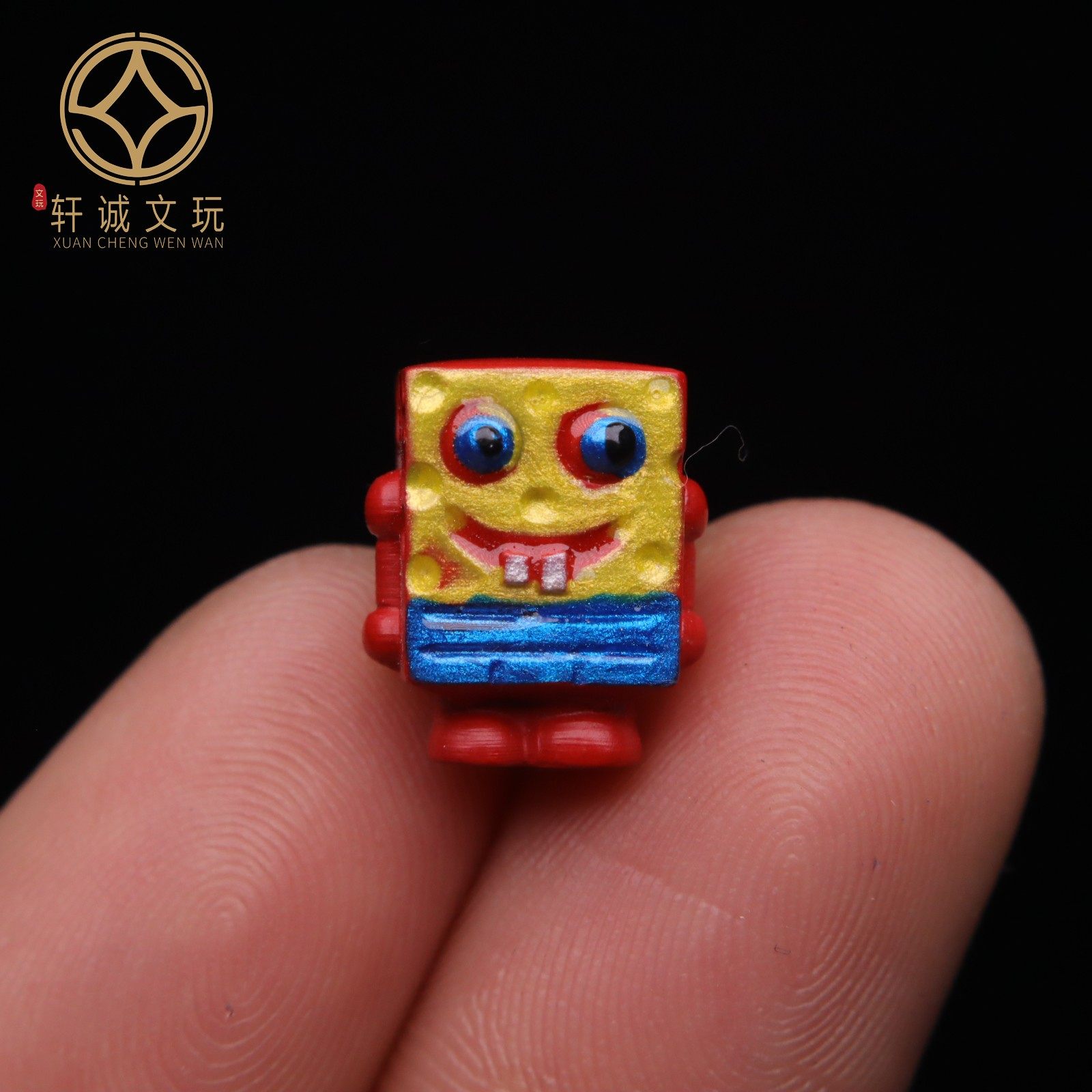 正品保真天然朱砂海绵宝宝彩绘散珠配珠长串diy文玩配饰吊坠,珠宝/钻石/翡翠,手饰,淘宝优惠券,粉丝福利购,淘宝优惠卷