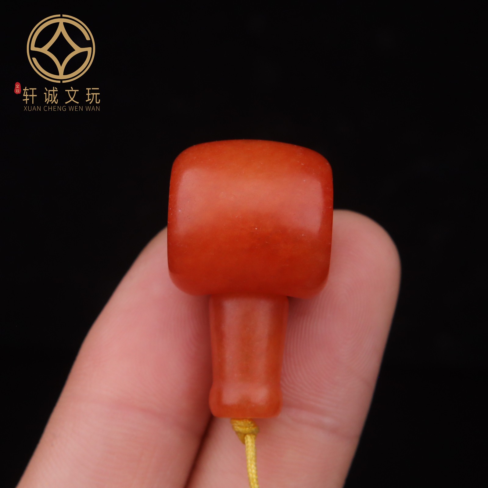 18MM玛瑙琉璃优化天然藏式分体三通佛头文玩diy手串手链配饰配件