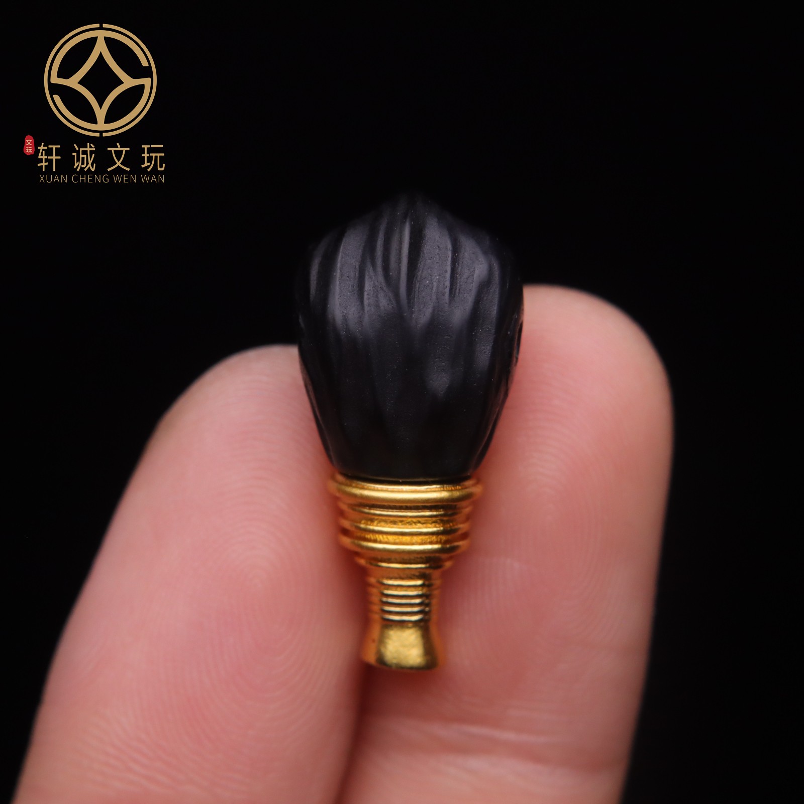 保真玛瑙黑玛瑙三通佛头散珠DIY配饰新品配件配珠手串手链108饰品