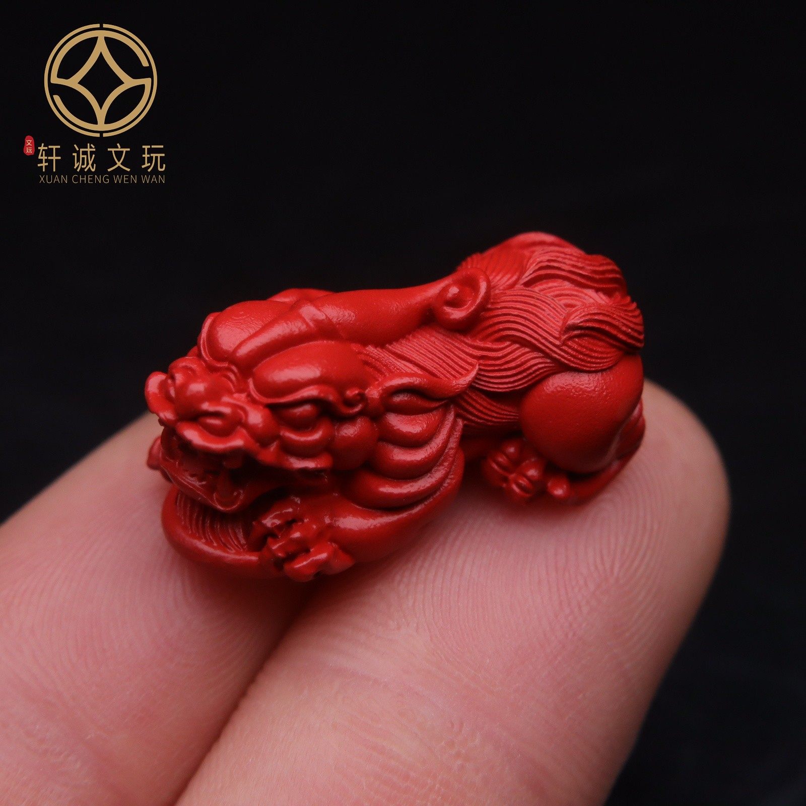 天然正品朱砂红砂貔貅招财顶腰珠隔珠金刚星月菩提手串配饰配件