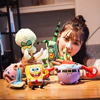 Sáng tạo SpongeBob SquarePants Một con búp bê nhỏ Một bộ đầy đủ của búp bê Đồ chơi sang trọng Quà tặng đám cưới - Đồ chơi mềm đồ chơi bác sĩ cho bé