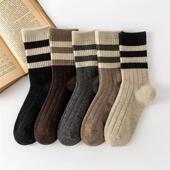 鲨鱼裤 堆堆袜袜子女袜子纯防臭长筒吸汗秋冬中筒袜子保暖长袜