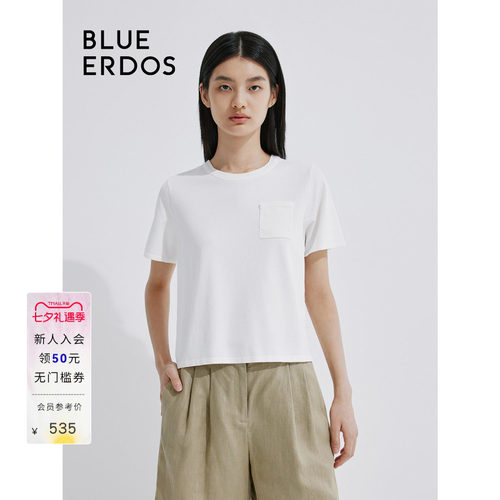 blueerdos简约休闲T恤