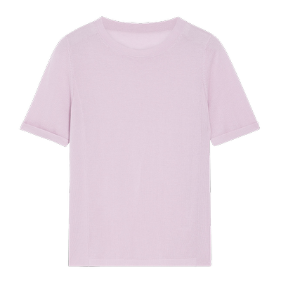 blueerdos莱赛尔棉混纺半袖套衫