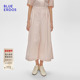 BLUE ERDOS春秋通勤简约欧若风全棉九分阔腿裤 女B255M1029
