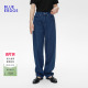 轻薄牛仔裤 BLUE 直筒随性百搭萝卜裤 春季 B555M3001 ERDOS