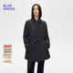 一衣两穿 BLUE ERDOS冬季 中长款 翻领棉服外套B255JB002