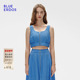 BLUE ERDOS春秋气质度假风U领背心吊带上衣女B255H5026