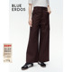 裤 BLUE ERDOS通勤宽松直筒纯棉休闲工装 女B246M1035