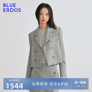 早春小西装blueerdos通勤