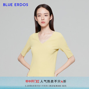 blueerdos简约休闲半袖T恤