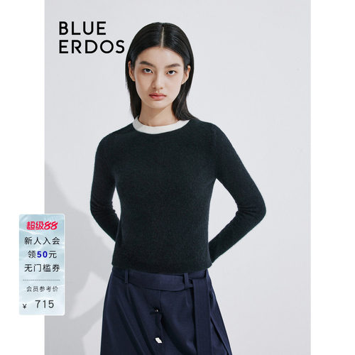 春季套衫blueerdos圆领