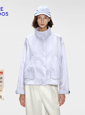 BLUE ERDOS春秋连帽立领透气户外防紫外线防晒衣B255J0024