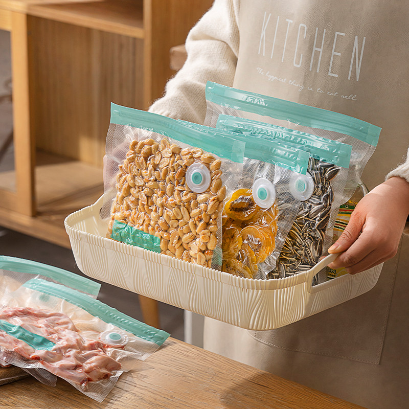 食品专用真空袋纹路密实袋带封口可冷冻食品级家用冰箱密封保鲜袋,餐饮具,保鲜袋,淘宝优惠券,粉丝福利购,淘宝优惠卷