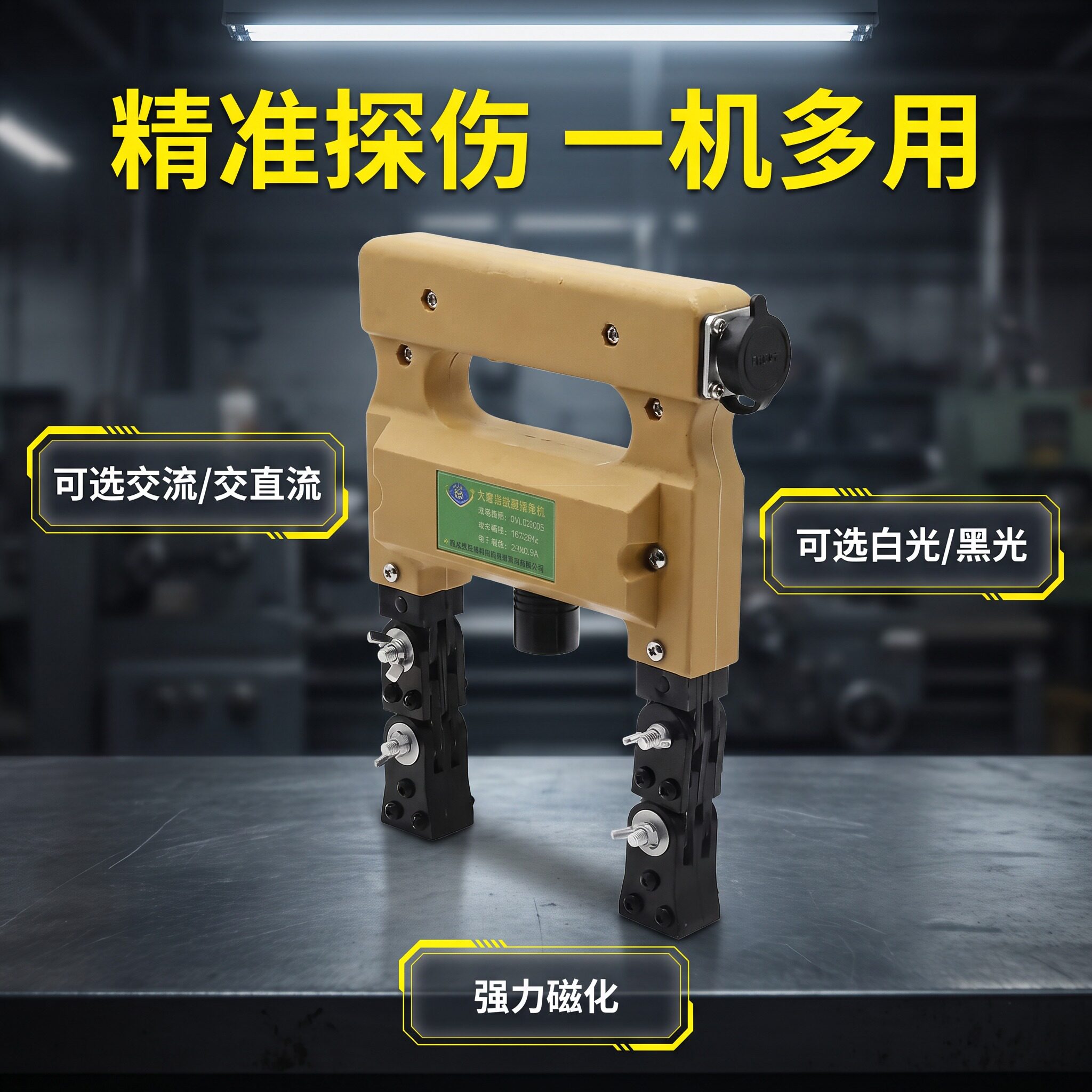 交直流磁粉探伤仪苏磁带LED灯