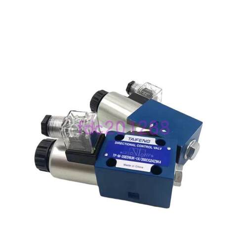 TAIFENG泰丰液压电磁球阀TF-M-3SED6UK-1X/350CW220N9K4 CG24Z9K4