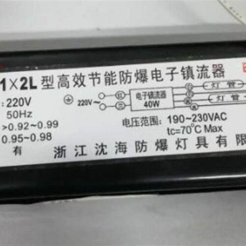 荧光灯电子镇流器 防爆电子镇流器YK40DF YK40(36)DF FBDZ40-1*2L