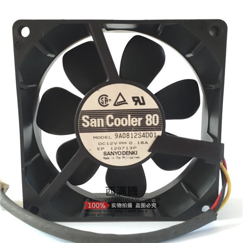 原装正品 9A0812S4D01 8025 12V 0.18A 双滚珠散热风扇