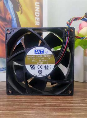 9032 12V 1.0A 9厘米 4线 温控 机箱 服务器风扇 DA09232B12H