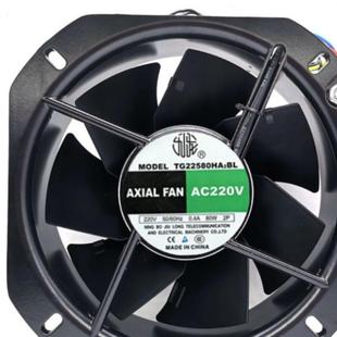 宁波九龙TG22580HA2 6BL金属轴流风机电焊机散热排风扇200FZY6a