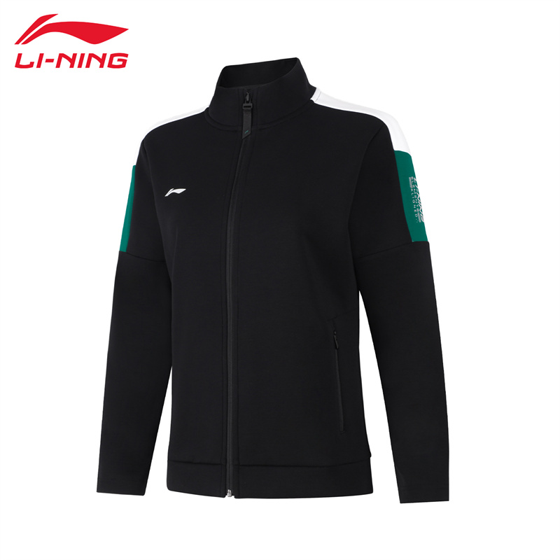 李宁男女款户外运动休闲开衫卫衣