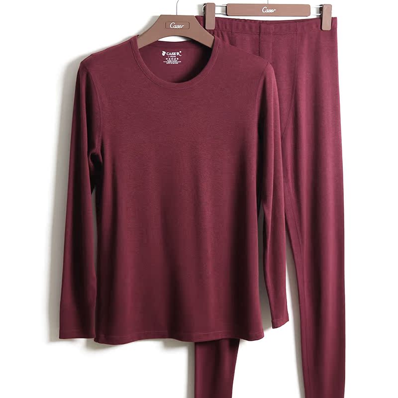 清仓特价caser凯撒男莫代尔馨思特保暖内衣套装秋衣秋裤冬AE56602