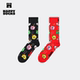 Happy 25秋冬款 Socks潮牌萌宠满印小众袜子多巴胺百搭中筒袜