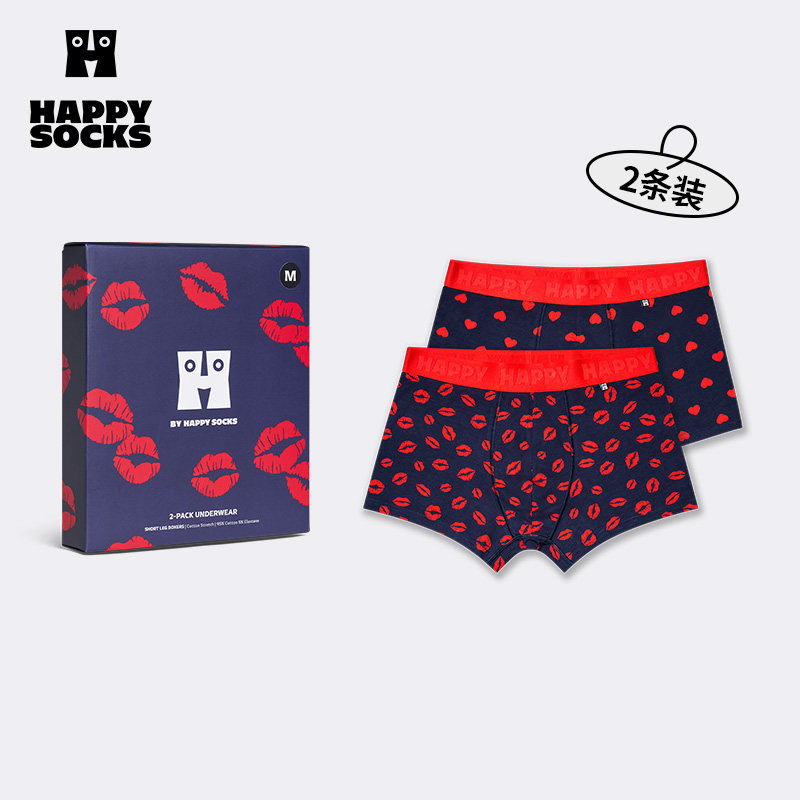 【25秋冬款】Happy Socks男士内裤礼盒送礼节日创意男友平角裤衩,女士内衣/男士内衣/家居服,男平角内裤,淘宝优惠券,粉丝福利购,淘宝优惠卷