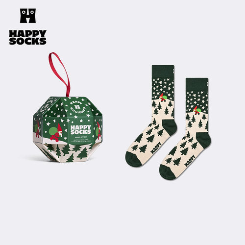 【2025圣诞新品】Happy Socks礼盒创意个性厚袜子送礼百搭中筒袜