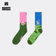Happy 25秋冬款 Socks潮牌可爱爆棚甜美袜子彩色多巴胺中筒袜