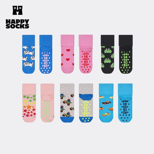 【2025新品】Happy Socks儿童可爱甜美袜子宝宝男女孩地板袜