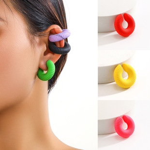 threaded hole ear without circle clip Colorful