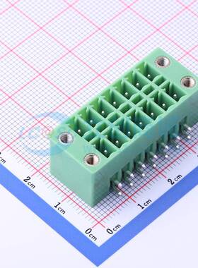 插拔式 接线端子 KF2EDGKRM-3.81-2*7P P=3.81mm 弯插 KEFA/科发