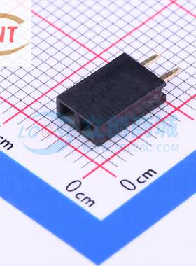 1*2P排母 2.54mm 直插 方孔 2.54-1*2P母 BOOMELE(博穆精密)