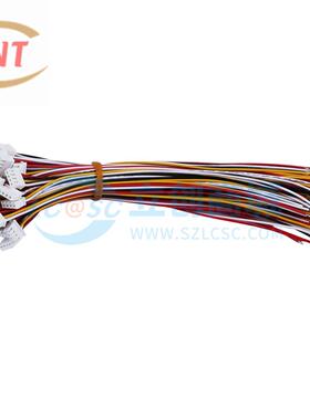 杜邦线ZX-XH2.54-4PBXC XH2.54 4P 200MM UL1007/24 单头四线