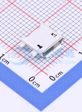 Micro-B连接器 920-F52A2021S10101 沉板1.17 卷边 安卓口 精拓金