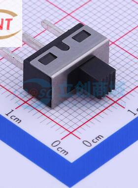 滑动开关 SS12D10G4 071 插件 单刀双掷 柄长4mm 三脚两档