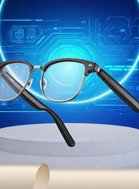 shinecon智能AI蓝牙翻译音频眼镜 环绕立体声 磁吸快充 超长续航