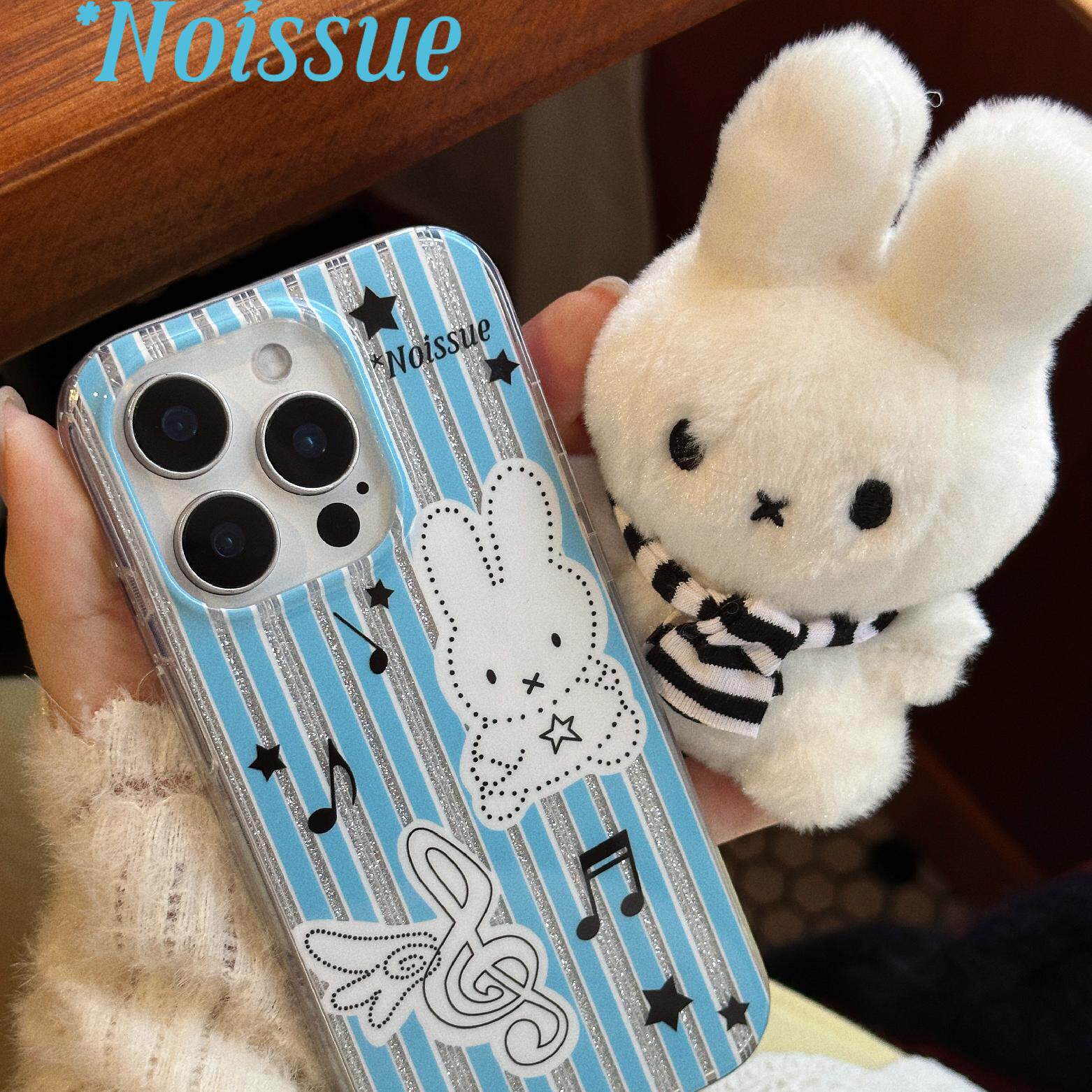 NOISSUE原创线条小狗手机壳